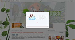 Desktop Screenshot of cienciasnatureza.com